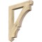 Ekena Millwork Balboa Arts & Crafts Rough Sawn Bracket, Douglas Fir, 4"W x 30"D x 36"H BKT04X30X36BOA03RDF - alternate 1